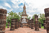 Sukhothai historical park, the old town 
