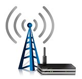Wireless Router tower
