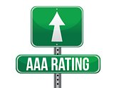 AAA rating sign