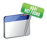 404 Page Not Found browser