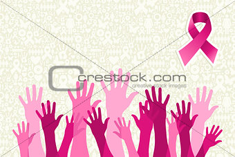 Global breast cancer awareness campaign