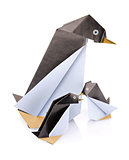 family penguin origami