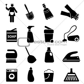 Cleaning supplies and tools