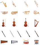 Vector Instruments of the Orchestra