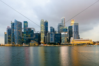 Singapore skycrapers