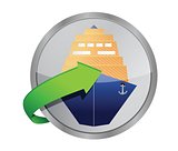 ship cruise button