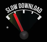 slow download speedometer