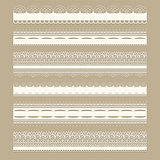 Vector Lacy Ribbons