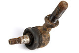 Rusted tie rod end