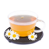 cup of tea with camomile