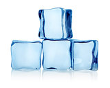 Big group ice cubes