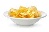 Chips in a plate