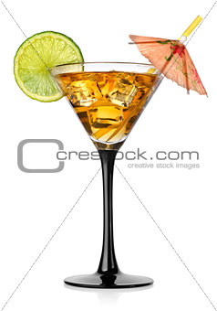 Cocktail in a glass