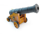 Old pirate cannon