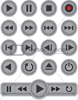 Media player icons