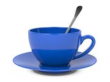 Cup with Spoon and Saucer.