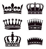 Set of crowns