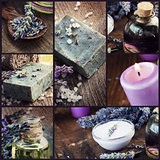 Lavender dayspa collage