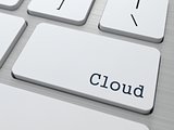 Cloud Computing Button.