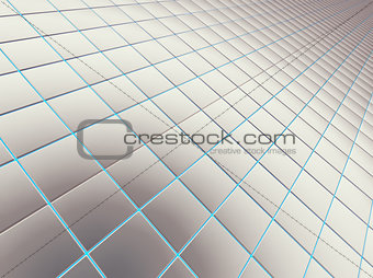 Abstract background from a square smooth bricks