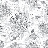 Vector Floral Seamless Pattern