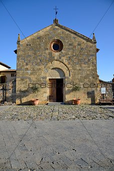 Santa Maria Church (Monteriggioni)