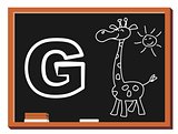 Animal alphabet G