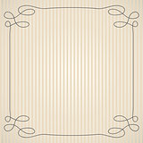 vintage background with simple swirly frame