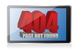 404 error on a tablet