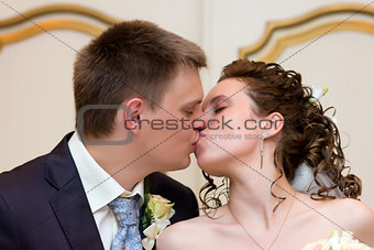 Kissing couple