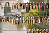 Love Locks on the Fence