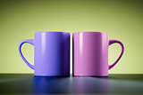 two coffee mugs