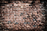Old brick wall grunge background