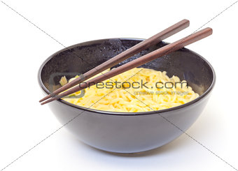 Noodles Cup and Chopsticks