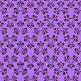 vector lilac pattern with decorative element