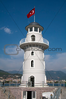 Lighthouse, Alanya Harbour