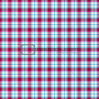 Seamless pink-blue-white geometric pattern