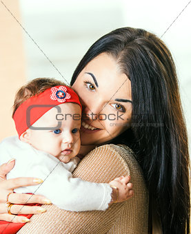 the woman with the child