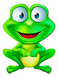 Cute frog character
