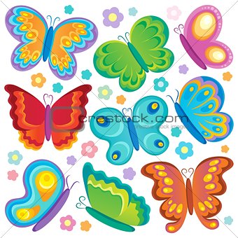 Butterfly theme collection 1