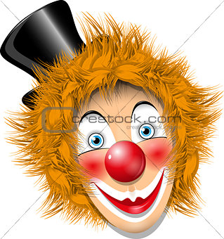 redheaded clown