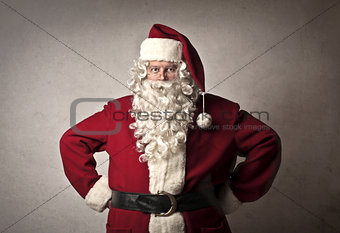 Serious Santa Claus
