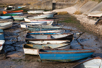 Boats at Leigh-on-Sea, Essex, England