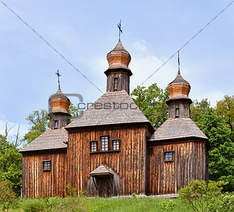 Wooden Christian Orthodox Church
