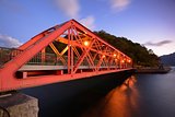 Sansen Bridge in Hokkaido, Japan