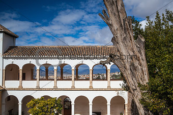 Pavillon of Generalife in Alhambra complex