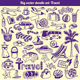 Travel Doodles Collection Vector