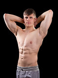 Young muscular man