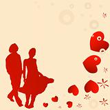 couple, valentine design