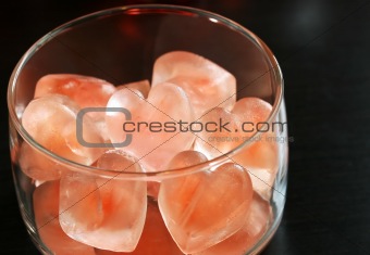 Heart Shaped Ice Cubes